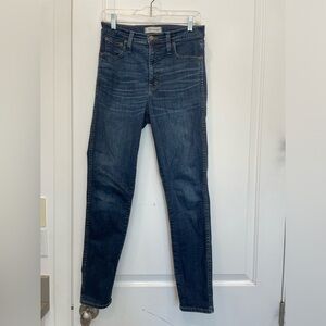 Madewell 10” High Rise Skinny Jeans